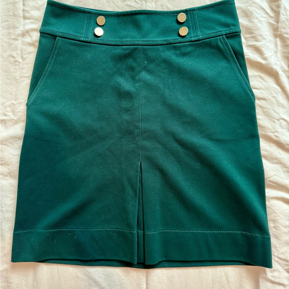 Ann Taylor Green Skirt